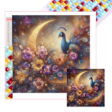 Load image into Gallery viewer, Diamond Painting - Full Square - Dream peacock (40*40CM)
