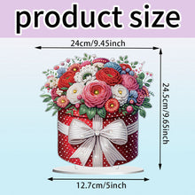 Load image into Gallery viewer, Acrylic Special Shape Bouquet Of Peonies Diamond Painting Tabletop Ornaments
