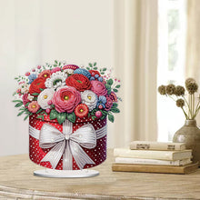 Load image into Gallery viewer, Acrylic Special Shape Bouquet Of Peonies Diamond Painting Tabletop Ornaments
