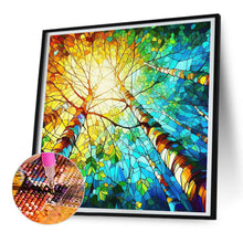 Load image into Gallery viewer, Diamond Painting - Full Round - Glass art tree (30*30CM)
