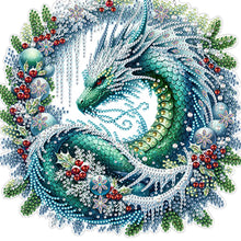 Load image into Gallery viewer, Acrylic Special Shape Dragon Wreath 5D DIY Diamond Painting Dots Pendant
