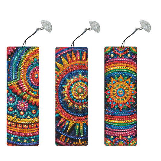 3Pcs Special Shape Dog Diamond Painting Bookmark Making Kit for Adults Beginners