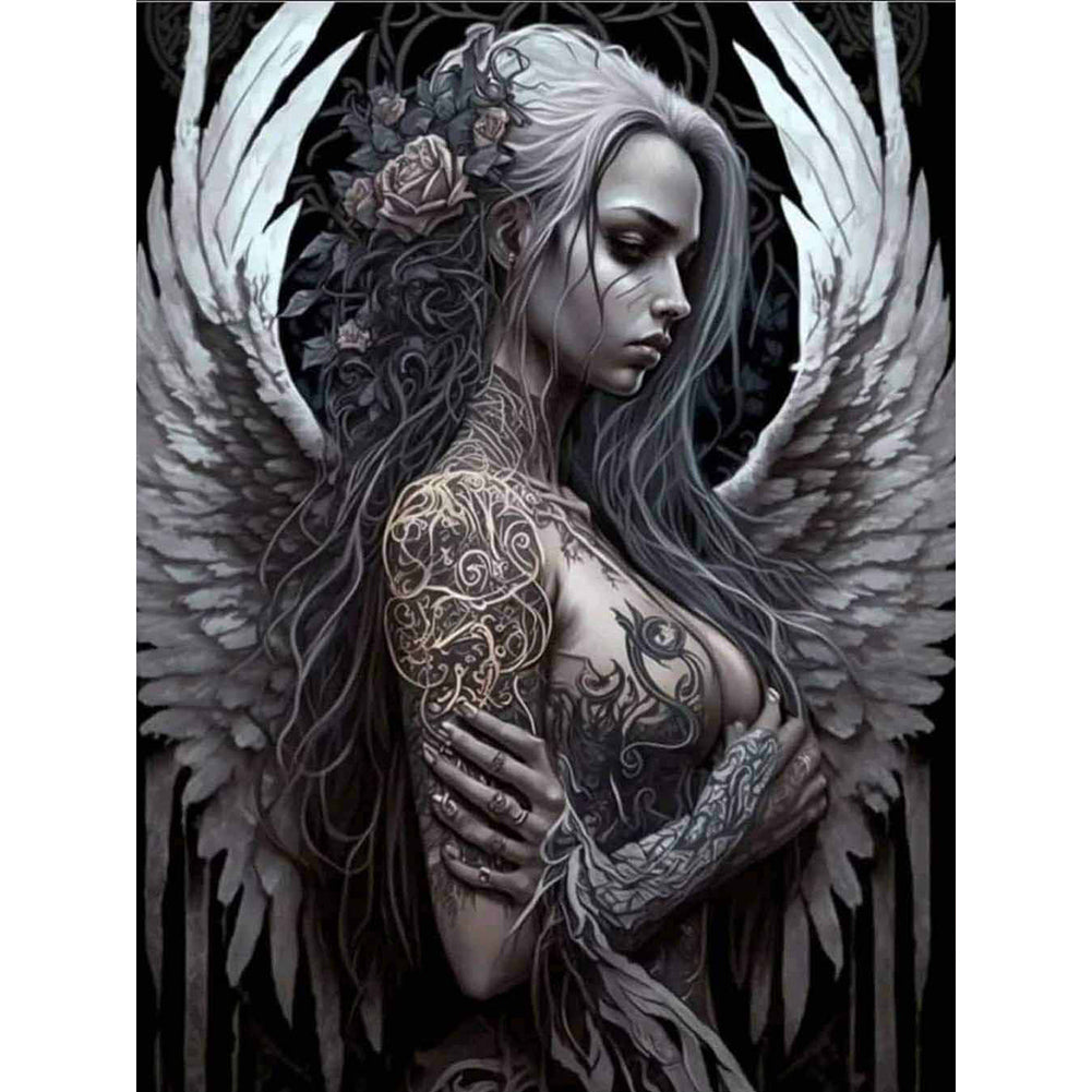 Diamond Painting - Full Round - Dark Angel (30*40CM)