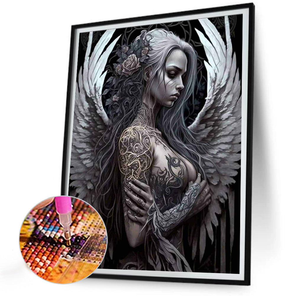 Diamond Painting - Full Round - Dark Angel (30*40CM)