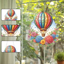 Load image into Gallery viewer, Acrylic Special Shape Hot Air Balloon 5D DIY Diamond Painting Dots Pendant
