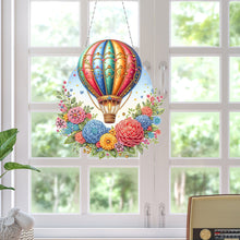 Load image into Gallery viewer, Acrylic Special Shape Hot Air Balloon 5D DIY Diamond Painting Dots Pendant
