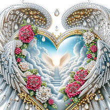 Load image into Gallery viewer, Acrylic Special Shape Ladder To Heaven 5D DIY Diamond Painting Dots Pendant
