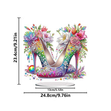 Load image into Gallery viewer, Acrylic Special Shape High Heels Diamond Painting Desktop Ornaments for Decor
