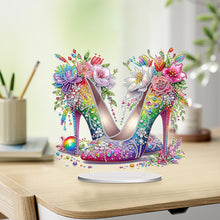 Load image into Gallery viewer, Acrylic Special Shape High Heels Diamond Painting Desktop Ornaments for Decor
