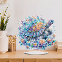 Load image into Gallery viewer, Acrylic Special Shape Turtle Diamond Painting Desktop Ornaments for Beginners
