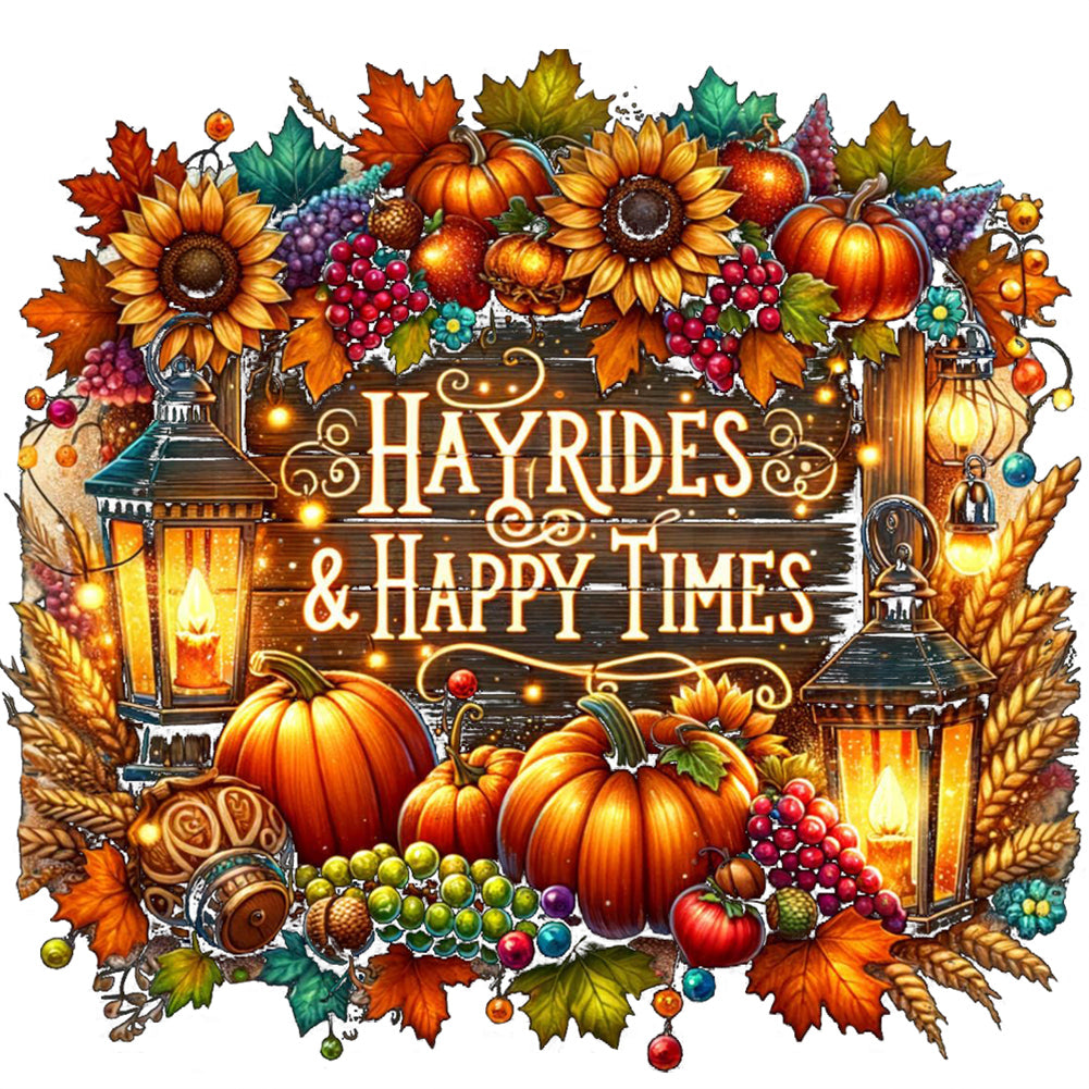 Diamond Painting - Full Round - Autumn (40*40CM)