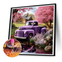 Load image into Gallery viewer, Diamond Painting - Full Round - Village classic car scenery (30*30CM)
