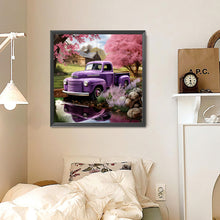 Load image into Gallery viewer, Diamond Painting - Full Round - Village classic car scenery (30*30CM)

