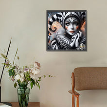 Load image into Gallery viewer, Diamond Painting - Full Round - Clown girl (30*30CM)
