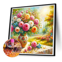 Load image into Gallery viewer, Diamond Painting - Full Round - Vase in the sun (30*30CM)
