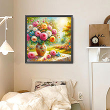 Load image into Gallery viewer, Diamond Painting - Full Round - Vase in the sun (30*30CM)
