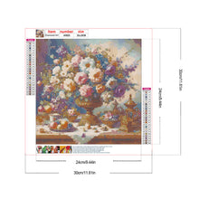 Load image into Gallery viewer, Diamond Painting - Full Round - Vase and still life (30*30CM)
