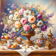 Load image into Gallery viewer, Diamond Painting - Full Round - Vase and still life (30*30CM)
