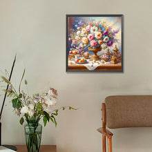Load image into Gallery viewer, Diamond Painting - Full Round - Vase and still life (30*30CM)
