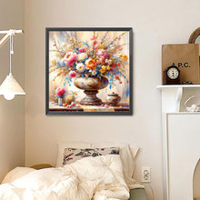 Load image into Gallery viewer, Diamond Painting - Full Round - Vintage vase on the table (30*30CM)
