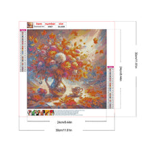 Load image into Gallery viewer, Diamond Painting - Full Round - Autumn style vase (30*30CM)
