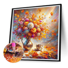 Load image into Gallery viewer, Diamond Painting - Full Round - Autumn style vase (30*30CM)
