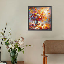 Load image into Gallery viewer, Diamond Painting - Full Round - Autumn style vase (30*30CM)
