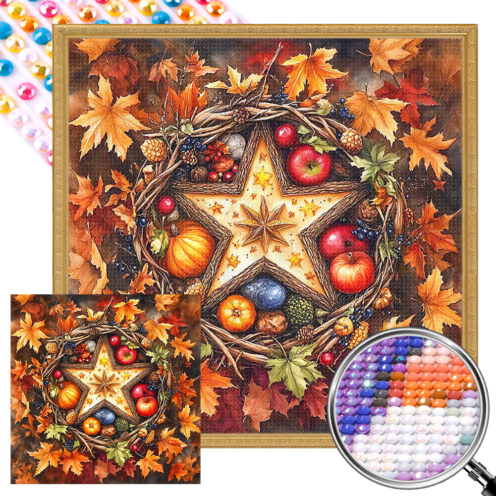 AB Diamond Painting - Full Round - Autumn Fruit (40*40CM)