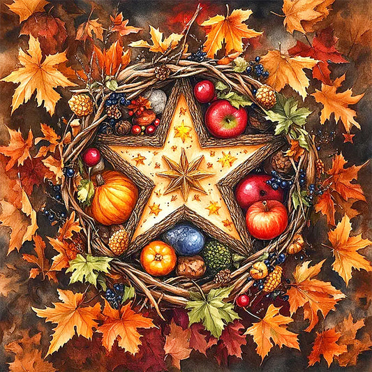 AB Diamond Painting - Full Round - Autumn Fruit (40*40CM)