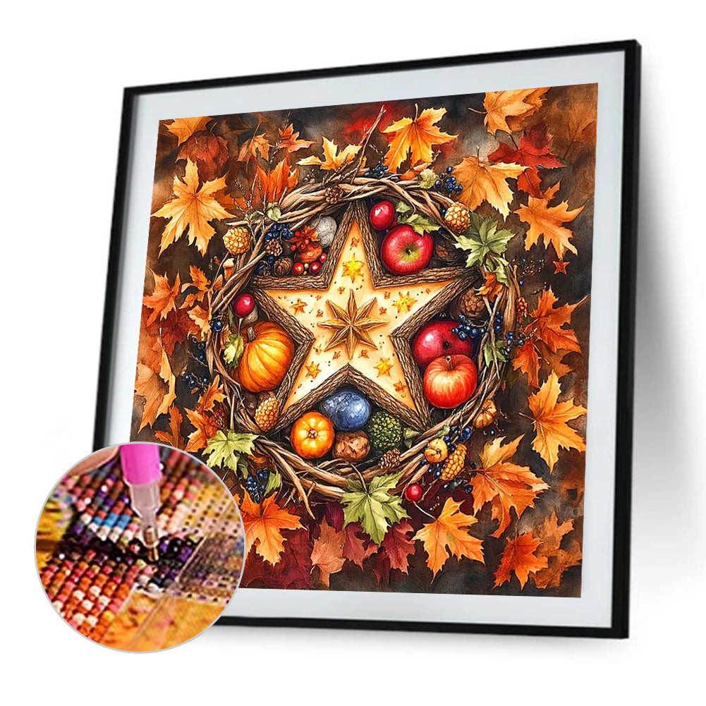 AB Diamond Painting - Full Round - Autumn Fruit (40*40CM)