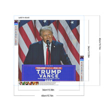 Load image into Gallery viewer, Diamond Painting - Full Round - Trump (40*40CM)
