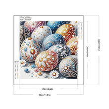 Load image into Gallery viewer, Diamond Painting - Partial Special Shaped - Flower Egg Pile (30*30CM)
