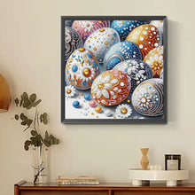 Load image into Gallery viewer, Diamond Painting - Partial Special Shaped - Flower Egg Pile (30*30CM)
