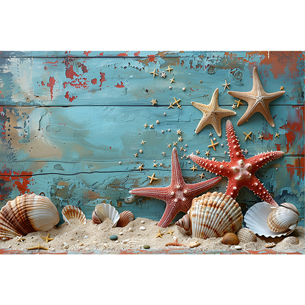 Diamond Painting - Full Round - Starfish Shell (40*60CM)