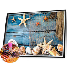 Load image into Gallery viewer, Diamond Painting - Full Round - Rope Net Starfish (40*60CM)
