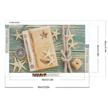 Load image into Gallery viewer, Diamond Painting - Full Round - Boatboard Starfish Book (40*60CM)

