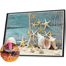 Load image into Gallery viewer, Diamond Painting - Full Round - Conch Starfish (40*60CM)
