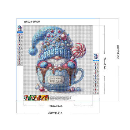 Diamond Painting - Full Round - Blue Goblin (30*30CM)