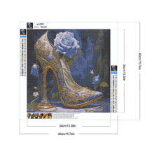 Load image into Gallery viewer, Diamond Painting - Full Round - Rose High Heels (40*40CM)
