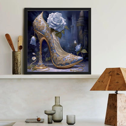 Diamond Painting - Full Round - Rose High Heels (40*40CM)