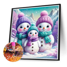 Load image into Gallery viewer, Diamond Painting - Full Round - Snowman (30*30CM)
