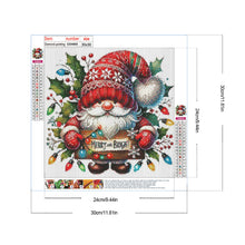 Load image into Gallery viewer, Diamond Painting - Full Round - Christmas Gnome (30*30CM)
