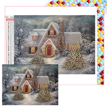 Load image into Gallery viewer, Diamond Painting - Full Square - Christmas House (55*40CM)
