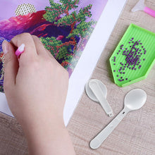 Load image into Gallery viewer, 100Pcs Collapsible Diamond Tool 11.4cm Diamond Storage Tool for Diamond Painting
