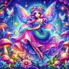 Load image into Gallery viewer, AB Diamond Painting - Full Round - Elf fairy (90*90CM)
