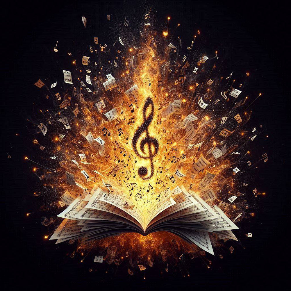 Diamond Painting - Full Round - Note Book (30*30CM)