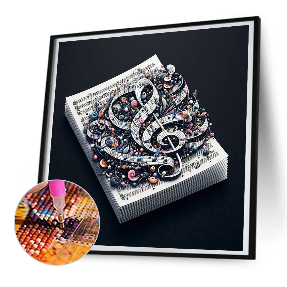 Diamond Painting - Full Round - Note Book (30*30CM)