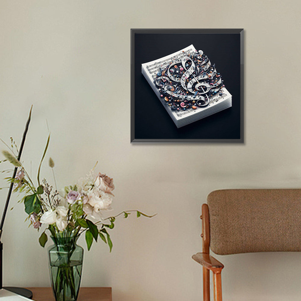 Diamond Painting - Full Round - Note Book (30*30CM)
