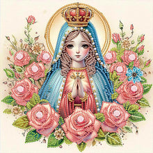 Load image into Gallery viewer, Diamond Painting - Partial Special Shaped - Madonna (30*30CM)
