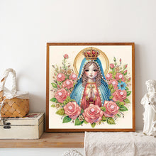 Load image into Gallery viewer, Diamond Painting - Partial Special Shaped - Madonna (30*30CM)
